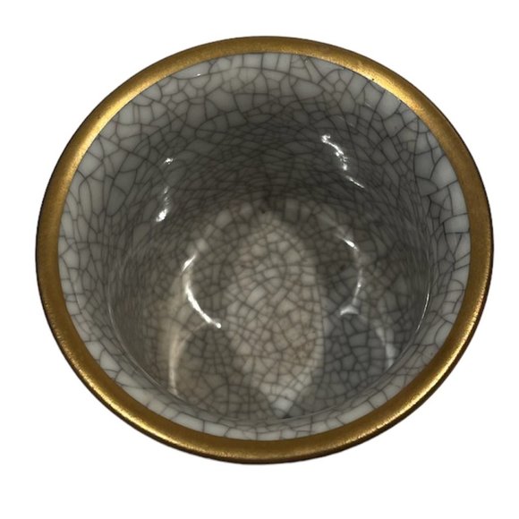 Dahl Jensen Copenhagen, Crackel Small Bowl 171/507 - Picture 2 of 5